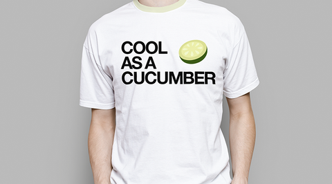 Cool as a cucumber